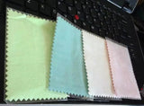 100pcs 10*7cm Silver Jewelry Cleaner Cloth 4 Colors Option