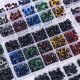 100pcs Eyeball Doll Accessory Safety Eyes for Toys DIY Funny Animal