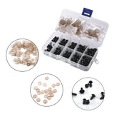 100pcs Eyeball Doll Accessory Safety Eyes for Toys DIY Funny Animal