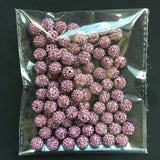 100pcs 10mm Crystal Paved Ball Beads Clay Pave Rhinestone Crystal Beads