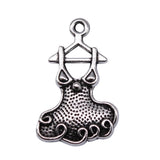 100pcs Evening Dress Pendant Charm For Jewelry Making