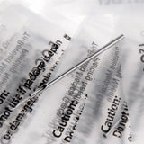 100pcs Disposable Body Piercing Needles Assorted Sizes Tattoo Supply