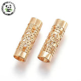 100pcs 12mm Stainless Steel Tube Beads for Jewelry Making DIY