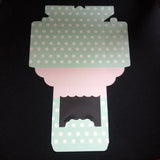 100pcs 13.5x13.5x5cm Polka Dot Paper Gift Boxes Wedding/Jewelry/Candy
