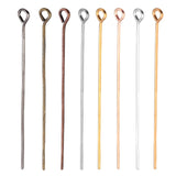 100pcs Eye Head Pins for Jewelry Making DIY Earrings Accessories