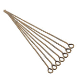 100pcs Eye Head Pins for Jewelry Making DIY Earrings Accessories
