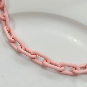 100pcs Mini Acrylic Buckle Beads DIY Chains Accessories