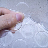 100pcs Round Epoxy Adhesive Stickers Bottle Cap Crafting DIY
