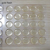 100pcs Round Epoxy Adhesive Stickers Bottle Cap Crafting DIY