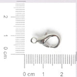100pcs 16mm Silver Bronze Lobster Clasp DIY Jewelry Findings