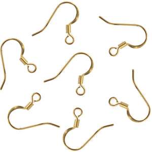 100pcs 316L Stainless Steel Earrings Ear Hook DIY Findings