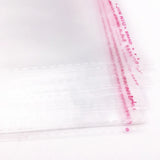 100pcs 16x20cm Resealable Poly Bag Self Adhesive Seal