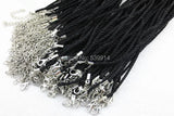 100pcs 17-18'' 3.0mm Wax Cotton Cord Necklace Cord For DIY Craft Jewelry