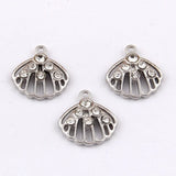 100pcs 18*16mm Shell Pendant for Bracelet Necklace Jewelry