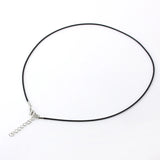 100pcs 18'' 1.5mm Wax Cord DIY Jewelry