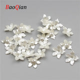 100pcs 19mm Flower Shape Acrylic Loose Beads DIY Necklace Bracelet Spacer Beads