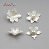 100pcs 19mm Flower Shape Acrylic Loose Beads DIY Necklace Bracelet Spacer Beads