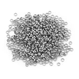 100pcs Stainless Steel Stopper Spacer Beads for DIY Jewelry Making