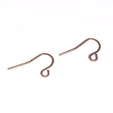 100pcs Bronze Ear Hooks Earrings Clasps 20*17mm