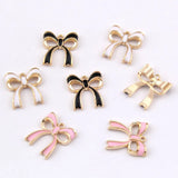 100pcs Bow Charm Pendant for DIY Jewelry Making