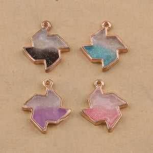 100pcs 24*18mm Pinwheel Alloy Child Jewelry Accessories