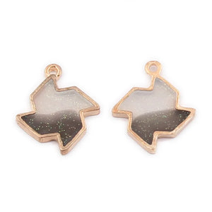 100pcs 24*18mm Pinwheel Alloy Child Jewelry Accessories