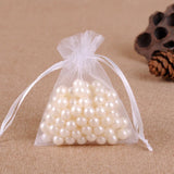 100pcs 24 Colors Organza Jewelry Bags Wedding Gift Pouches 5*7 7*9 9*12 10*15cm