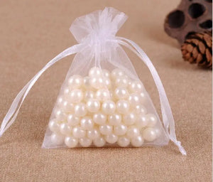 100pcs 24 Colors 20x30cm Organza Bag Christmas Wedding Gift Bags