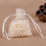 100pcs 24 Colors Tulle Gift Organza Bag 9x12cm Jewelry Packaging