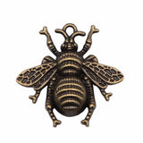 100pcs 25x25mm Bee Charm for Jewelry Making