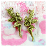 100pcs Angel Girl With Wings Charms Pendant DIY Bracelet Necklace