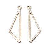 100pcs 28x9mm KC Triangle Charms for Jewelry Making