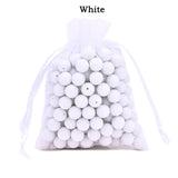 100pcs Organza Bags Jewelry Wedding Party Goodie Pouches Drawable Bags