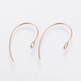 100pcs 304 Stainless Steel Earring Hooks for DIY Earring Making
