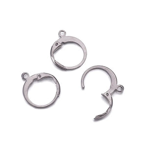 100pcs Stainless Steel Earring Hooks for Jewelry Making DIY Earring Findings