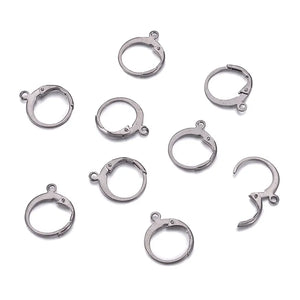 100pcs Stainless Steel Earring Hooks for Jewelry Making DIY Earring Findings