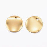100pcs Stainless Steel Leaf Heart Star Moon Fish Charms for DIY Jewelry Making