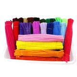 100pcs Colorful Chenille Stems Cleaners Educational Toy