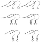 100pcs 316 Stainless Steel Ear Hooks Earrings Making