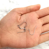 100pcs 316 Stainless Steel Ear Hooks Earrings Making