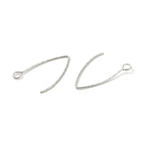 100pcs 316 Stainless Steel Earrings Finding for Jewelry Making DIY