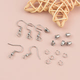 100pcs Surgical Steel Earring Clasps Fish Hook DIY Earring