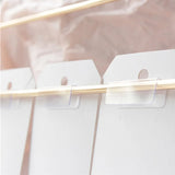 100pcs Clear PVC Sticker for Jewelry Earring Display Card
