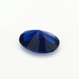 100pcs Oval Shape Dark Glass Synthetic Gems for Jewelry DIY