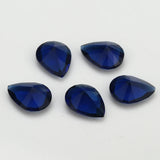 100pcs Dark Glass Synthetic Gems for Jewelry DIY Stone