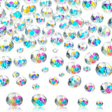 100pcs 4-10mm Crystal Beads Austria Glass Loose Spacer Round Bracelet Jewelry