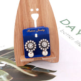 100pcs 4.5*5.5cm Plastic Earring Display Hang Cards