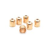 100pcs Metal Clasps Hooks Caps for Jewelry Making DIY