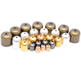 100pcs Metal Clasps Hooks Caps for Jewelry Making DIY