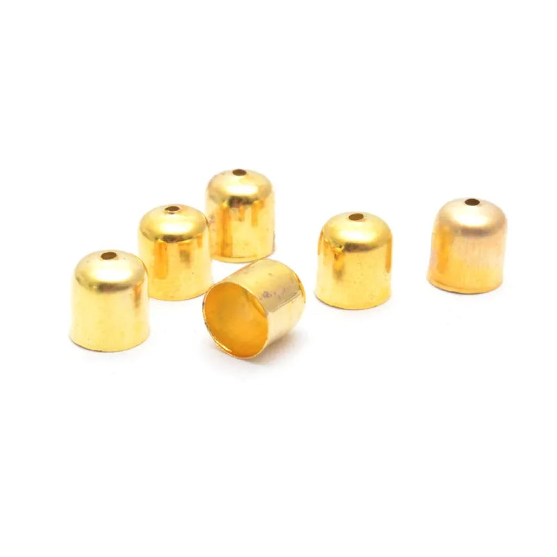 100pcs Metal Clasps Hooks Caps for Jewelry Making DIY